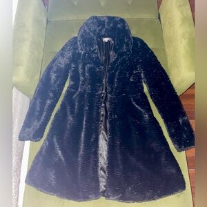 Neiman Marcus faux fur coat
